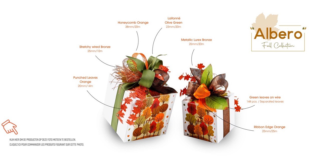 Herfst collectie Albero chocolade pralines